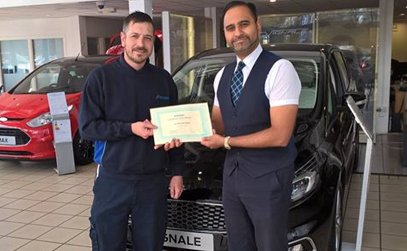Image:March Operator of the Month...Well done Lee