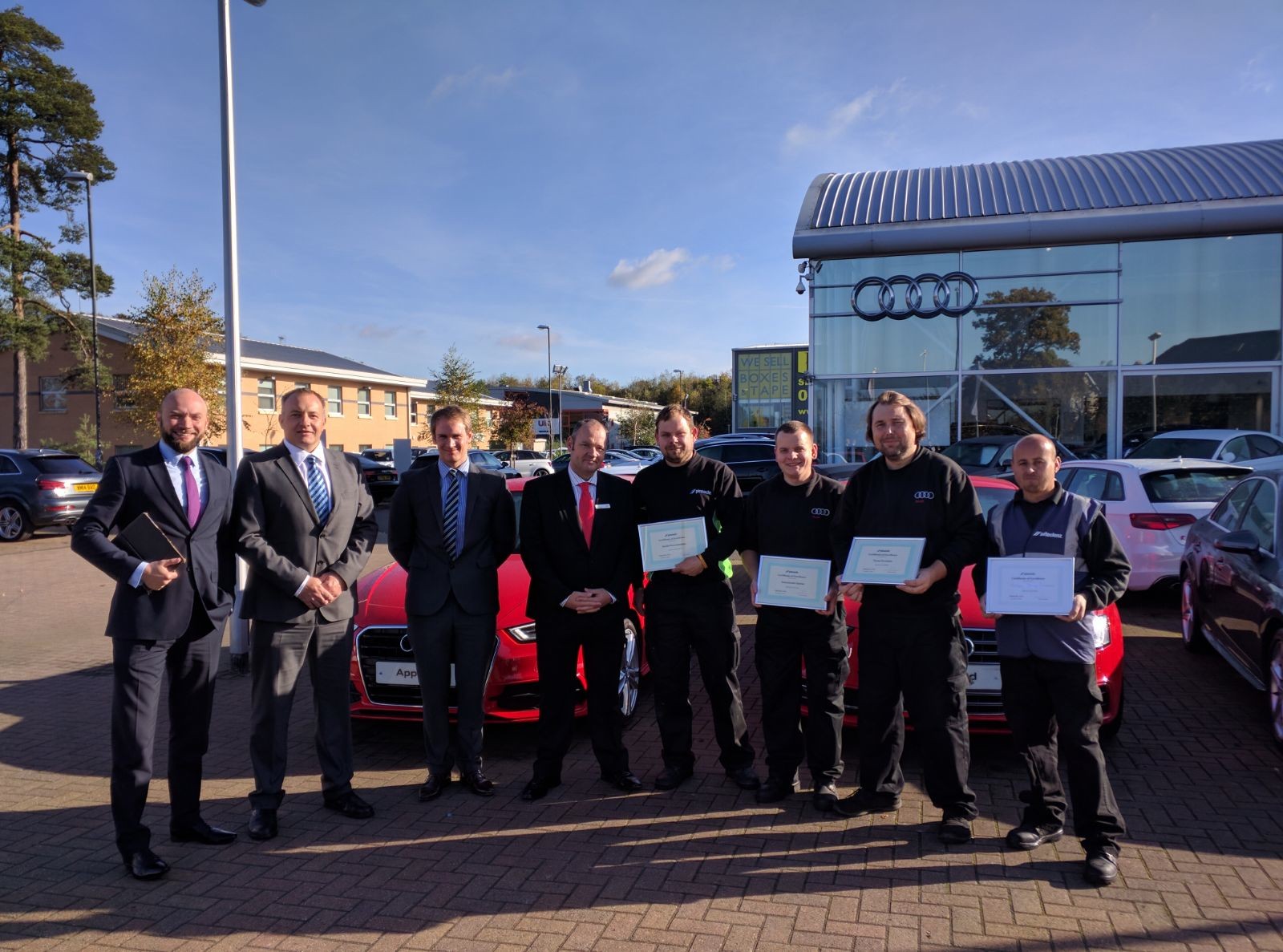 Image:Audi Crawley Trafalgar Team of the Month