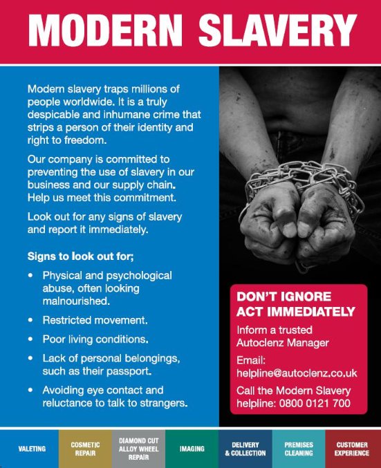 Image: UK and European Anti-Slavery Day